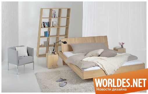 дизайн мебели, дизайн мебели для спальни, мебель для спальни, современная мебель для спальни, кровать, практическая кровать, кровать с местом для хранения